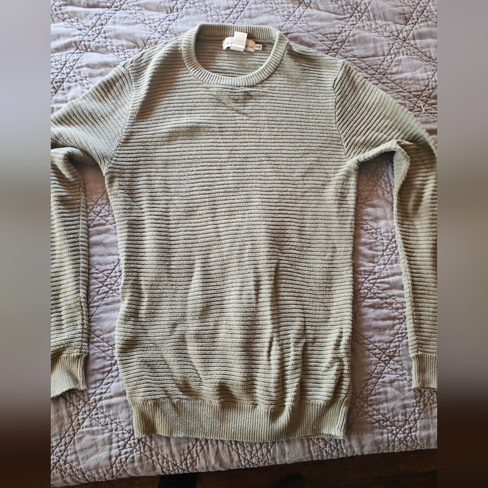 H&M Green Ribbed Sweater - Picture 2 of 3